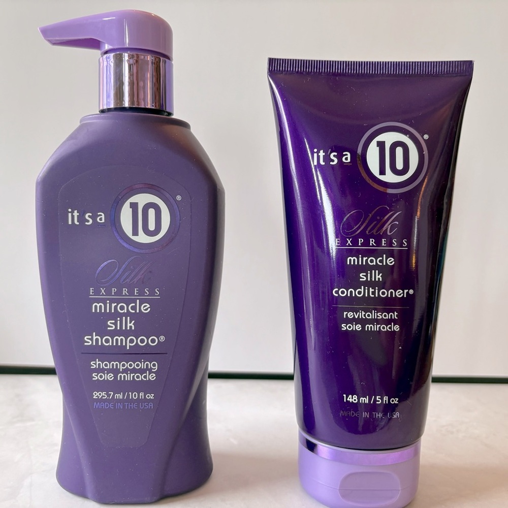 NEW It’s a 10 Express Miracle Silk Shampoo & Conditioner